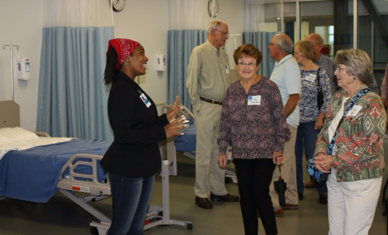 Senior citizens tour Missouri Innovation Campus as part of R-7 community program