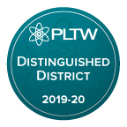 PLTW Distinguished School Badge