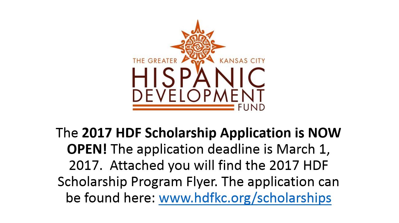 HDF Scholarship Opportunity – Deadline 3.1.17