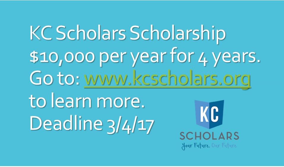 Apply for KC Scholars $10,000 Scholarship