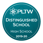 STA recognized as PLTW Distinguished High School